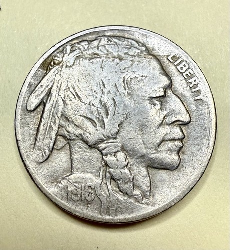 1916 buffalo nickel - nickel, indian
