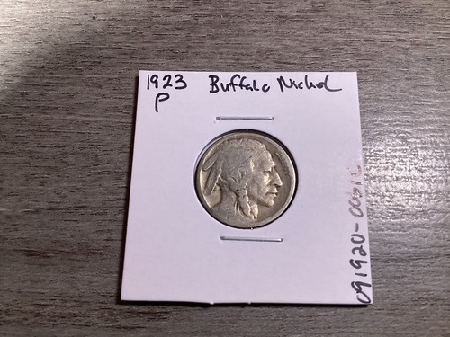 1923 buffalo cent nickel - 1923,
